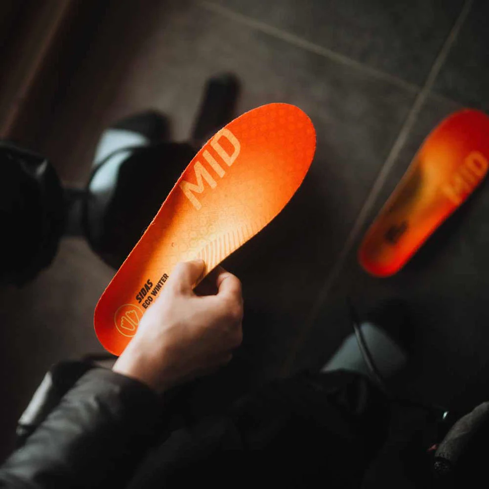 Sidas 3Feet Eco Winter Mid Ski Insoles - Medium Arch - Image 3
